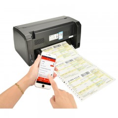 映美 发货神器WIFI针式打印机手机app淘宝微店快递单发货单连打