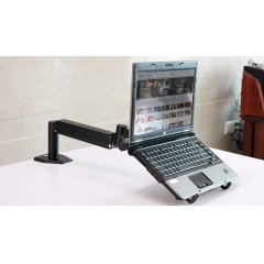 DVHZ 笔记本电脑支架 万向自由升降学生宿舍电脑桌懒人电脑架 B132
