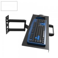 东际 工业壁挂键盘托显示器支架 液晶墙壁多功能鼠标挂架 W842