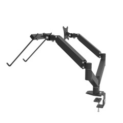 DVHZ 多媒体支架 笔记本支架 液晶显示器双支架 电脑支架桌面  S023