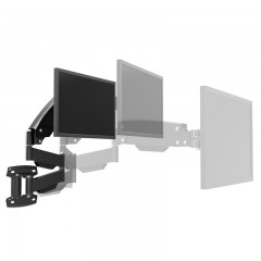 DVHZ 壁挂超长臂体气压显示器支架 挂架 电脑电视通用伸缩 LG312