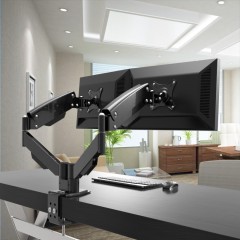 DVHZ 左右双屏气压式液晶电脑显示器支架 2屏幕台式股票游戏S027