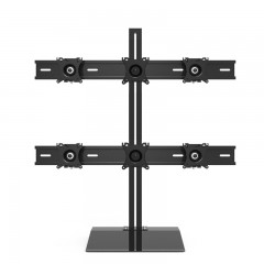 东际 六屏显示器支架 6多屏幕支架 桌面摆放式走线 S035