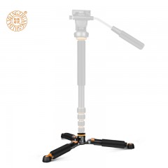 轻装时代 迷你便携铝合金相机三脚架微单摄影摄像桌面三角支架 Q178