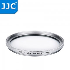 JJC 滤镜49mm UV 富士X100F X100T X70 X100S佳能50 1.8 STM 15-45 A+MCUV