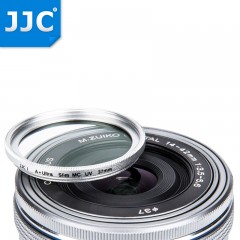 JJC 37mm UV镜奥林巴斯EP5 EM5 EM10 EM10II EM1 14-42镜头滤镜