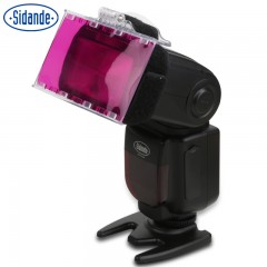 斯丹德 机顶闪光灯滤色片单反相机色温片30种套装热靴闪光灯配件