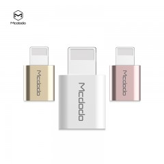 麦多多 苹果6数据线转换头安卓转换iphone5转接头6s plus 5s充电器