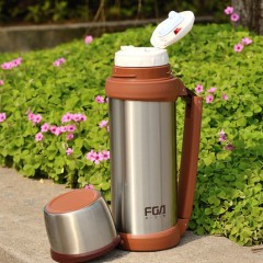 富光 不锈钢保温壶 户外暖壶家用热水瓶大容量旅行杯男旅游水壶1l  FZ6024-1000