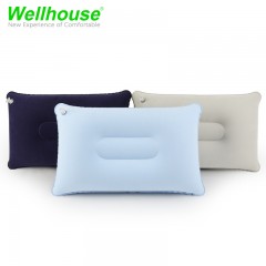 Wellhouse 方型枕头旅行出差便携快速充气上班办公室午睡舒适枕吹气