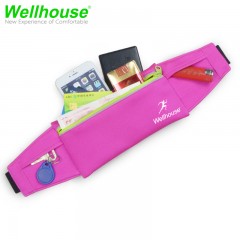 Wellhouse 运动健身多功能夏季跑步腰包防盗手机腰包男户外隐形贴身小腰包女