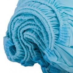 舒润 增厚型清洁鞋套均码蓝色12只装