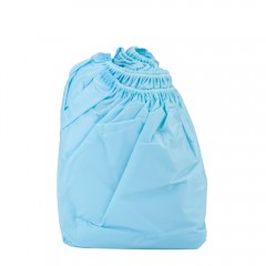 舒润 增厚型清洁鞋套均码蓝色12只装