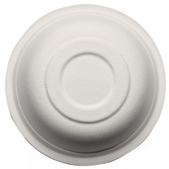 舒润  一次性可降解大纸碗 155mm 500ml 10只