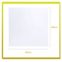 舒润  一次性台布PE 方形防尘罩180cm*180cm 10条装