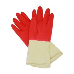 舒润 天然橡胶绒里手套