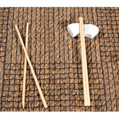 舒润 天然竹制独立包装一次性筷子21cm 100双/包