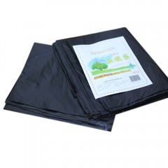 舒润 抽取式黑色垃圾袋90cm*100cm 10只装/包  整箱