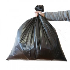 舒润 抽取式黑色垃圾袋90cm*100cm 10只装/包  整箱