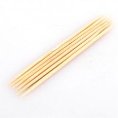 宜洁 双头牙签1700只卫生竹签酒店家用袋装竹牙签一次性牙签8小包