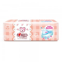 心相印 婴儿抽纸宝宝专用面巾纸软抽卫生纸120抽*18包
