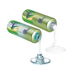 飘柔 净油顺爽微米净透洗发露530ml+微米精华润发乳530ml 套装