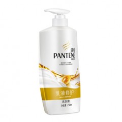 潘婷 洗发水乳液修护750ml（洗发露 深层修护 新老包装随机发送）