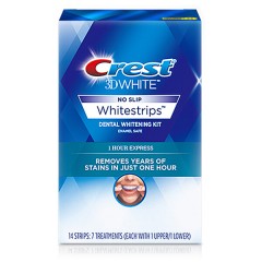 佳洁士 牙贴1小时美白7对 救急快型亮白凝胶炫白牙贴去渍