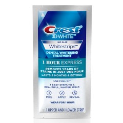 佳洁士 牙贴1小时美白7对 救急快型亮白凝胶炫白牙贴去渍