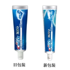 佳洁士 炫白双效牙膏180g四支 亮白牙齿清洁牙齿牙缝3d牙龈