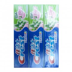 佳洁士 草本舒敏灵牙膏140g六支 crest含氟防酸冷热甜温和牙膏