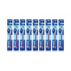 佳洁士 三重护理牙刷组合 耐用软毛crest三重牙刷颜色混发洁齿