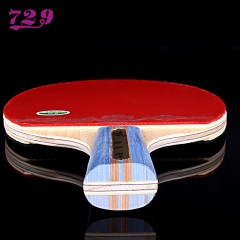 729 劲速六星乒乓球拍7层含碳ppq成品拍快攻弧圈型6星直横单支