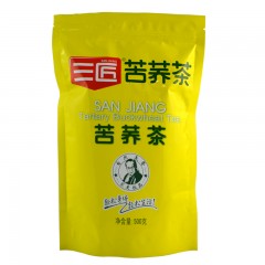 三匠 四川凉山黄苦荞茶500g*2袋