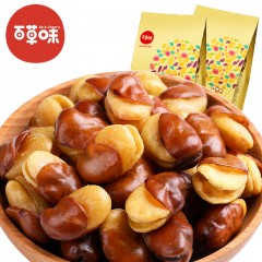 百草味 休闲小吃牛肉盐焗兰花豆 210g