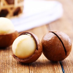 百草味 坚果零食干果奶油味夏威夷果 200g