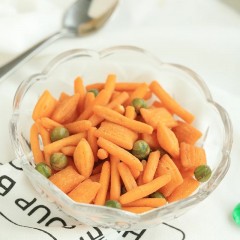 三只松鼠 pk脆零食松鼠pk脆105g原香味混合果仁薯条什锦豆子马铃薯