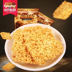 三只松鼠 脆米锅巴260g糯米玉米面油炸锅巴零食