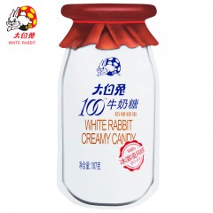 大白兔 107g牛奶糖3袋 量贩装 喜糖婚庆