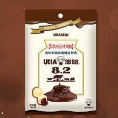 UHA/悠哈 特浓牛奶糖120g*5袋 味觉糖巧克力草莓盐抹茶味喜糖糖果