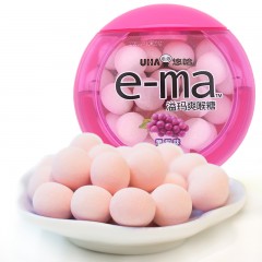 UHA/悠哈 味觉糖e-ma溢玛爽喉糖33g*3盒 爽喉糖润喉糖香体糖果