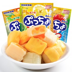UHA/悠哈 PUCHAO普超软糖90g*3袋组合装 日本进口悠哈味觉糖水果味软糖