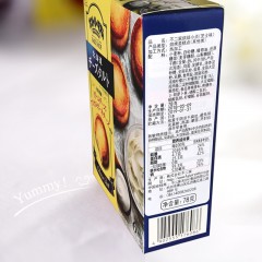 不二家 日本进口烘焙小点6枚芝士味北海道芝士乳酪蛋糕蛋挞饼干78g