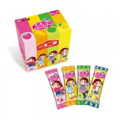 不二家 果味乳酸大棒棒糖252g盒装 草莓芒果青苹果菠萝味