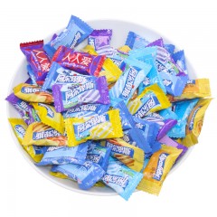 阿尔卑斯 软糖500g散装香软牛奶混合口味婚庆喜糖零食水果糖果