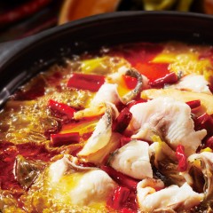 海底捞 鲜辣酸爽鱼调味料酸辣鱼调料包220G火锅底料