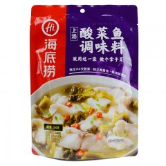 海底捞 火锅底料 上汤酸菜鱼调料酸辣底料360g×3袋 水煮鱼调料