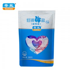 粤盐牌 加碘300g低钠海盐 精制食用盐 家用调