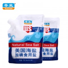 粤盐牌 737克 加碘 美国海盐 高端进口调料盐