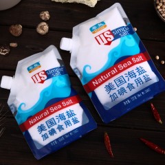 粤盐牌 737克 加碘 美国海盐 高端进口调料盐